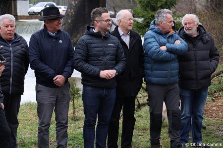 Z zasaditvijo dreves smo uradno odprli kolesarsko povezavo Kamnik–Godič (13)